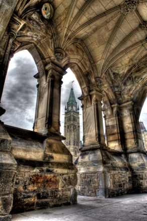Les portes du Parlement d'Ottawa par Mathieu Girard Photographe