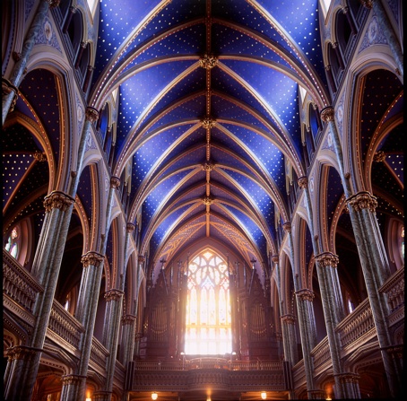 Basilique-Cathédrale Notre-Dame d'Ottawa par Mathieu Girard Photographe